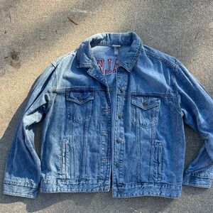A New Day Love Always Jean Jacket
